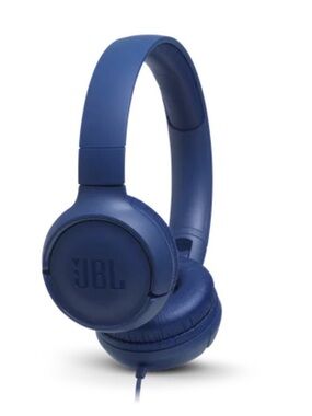 JBL Tune 500 Over-Ear Headphones — Blue
